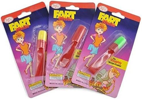 Lanyan Fun Kids Boys Fart Whistle Noise Toy Christmas Christmas Stocking Filler Joke Prank 10 Pack