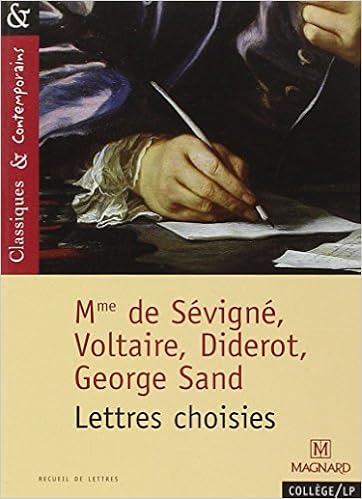 N 122 Lettres Choisies Diderot Sevigne Sand Voltaire Classiques Contemporains French Edition 9782210755529 Amazon Com Books