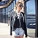 Women top ,IEason Women Hoodie Sweatshirt Lace Up Long Sleeve Crop Top Coat Sports Pullover Tops (L, Black)