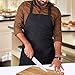 paRTS CoaT Cotton Kitchen Apron,Professional Bib Apron- Durable, Machine Washable,Comfortable, Easy Care