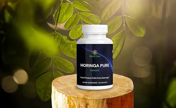 BLEND CORE MORINGA ANTIOXIDANT CAPSULES – NATURAL MORINGA OLEIFERA – 800 MG ENERGY, METABOLISM, & IMMUNE SUPPORT.