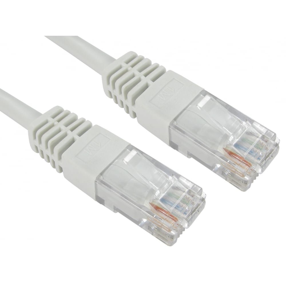 20m Professional Network Cable - White - Premium Quality (26 AWG 100% Copper Wire) / CAT5e (enhanced) / RJ45 / Ethernet/Patch/LAN/Router/Modem / 10/100