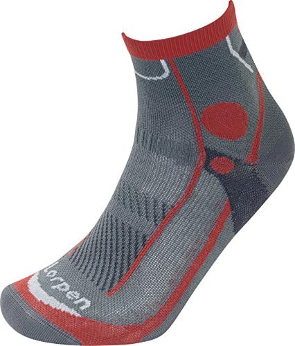 Lorpen Men's T3 Trail Running Ultra Light Socks, Medium, Orange