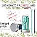 Collapsible Silicone Straws - Portable Reusable Straw with Case - Foldable Straws Dishwasher Safe - Wide Drinking Smoothie Straws Reusable - 2 Carrying Case - 2 Cleaner Brush
