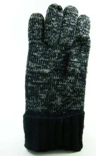 Men's Knit Touchscreen Driving Gloves GPS Fuel Pumps Compatible Size XL