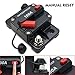 MASO 100 Amp Waterproof Car Circuit Breaker with Manual Reset Suitable for Motor Auto Car Marine Boat Bike Stereo Audio 12V-24V DC