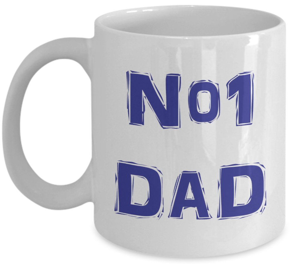 No.1 Dad Novelty Gift Mug