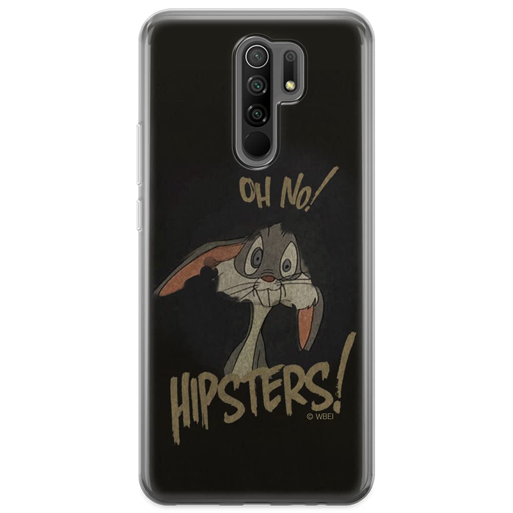 ERT GROUP mobile phone case for Xiaomi REDMI 9 original and officially Licensed Looney Tunes pattern Bugs 005 optimally adapted to the shape of the mobile phone, case made of TPU