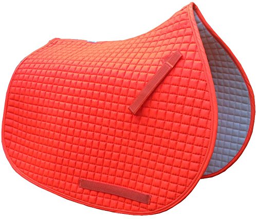 ネオンハンター安全blazeオレンジall Purpose英語サドルパッド B00mymm028 鞍アクセサリー 低価格の