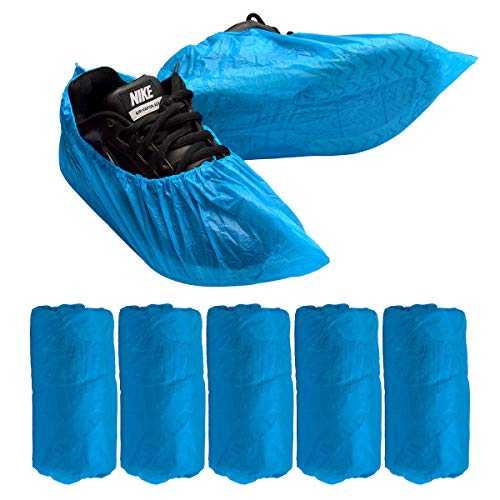 50 PCS Shoe Covers Disposable non Slip Shoe Covers for Indoors Travel Outdoor Waterproof Shoe Covers for Rain - Thumbnail 7