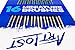 Art Lost Detail Paint Brush Taklon Hair/Hand Made, Set of 16, White