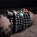 YUGDRUZY 7Pcs Chakra Bead Bracelets Essential Oil Diffuser Bracelets 8mm Natural Lava Rock Stone Stretch Bracelet Men Women Yoga Anxiety Bracelet