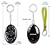 Lermende WCH8211 120 db. Emergency Personal Alarm Keychain for Women, Kids, Girls, Superior, Explorer Self Defense Electronic Device Bag Decoration, 2 Piece