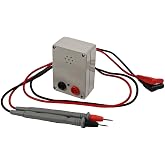 9V Digital Continuity Circuit Tester Buzzer Wire PCB Cable Detector with LED Indicator Light for Electronics Testing(C)