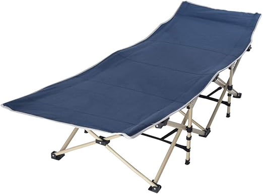 single folding camp bed