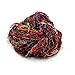 Chunky Weight Banana Silk Fiber Yarn - Super Soft Handspun Colorful Strong is Good for Knitting, Crocheting and Jewelry Making - Kaleidoscope