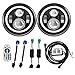 SUNPIE 7 inch RGBW Halo lights for JK JKU TJ LJ