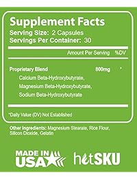 hotSKU Keto BHB Slim Diet Pills - Perfect Natural Supplement to Help Burn Fat with Ketosis -...