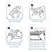 ODesign Adhesive Toilet Paper Holder with Shelf Bathroom Shelf Organizer Tissue Paper Roll Towel Holder Storage Rack with Traceless Transparent Adhesi