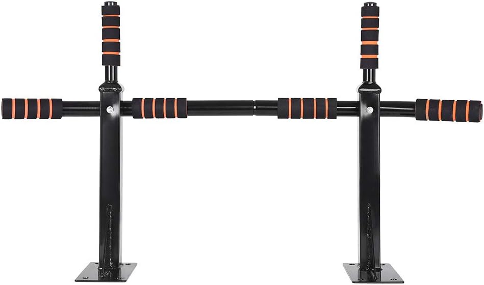 SNOVELY Indoor Single Parallel Training Pull-Up Bars - Multi-Functional Strength Exercise Fitness Equipment