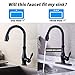 KES CUPC NSF Certified Kitchen Pull Down Faucet Lead-Free Brass Pull-out Faucet Sprayer Single Handle with Swivel Spout Oil Rubbed Bronze, L6915LF-ORB