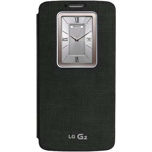 OEM LG G2 QuickWindow Folio Case (AT&T, T-Mobile, Sprint) - Black OEM LG G2 QuickWindow Folio Case (AT&T, T-Mobile, Sprint) - Black