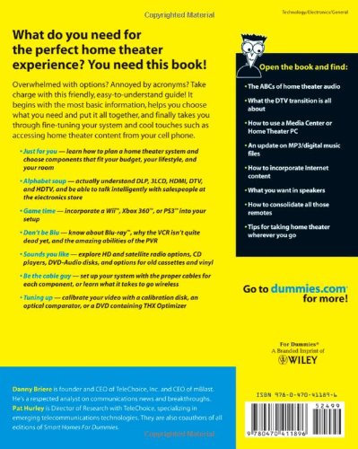 Home Theater For Dummies