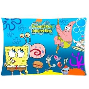 Amazon.com: SpongeBob Pillowcase Standard Size 20x30 One ...