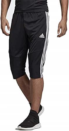 Amazon.com : adidas Men's Tiro19 3/4 Pant, Black/White, XLT2 : Clothing