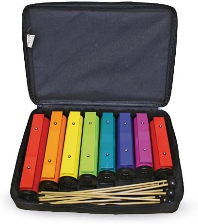 Deluxe Resonator Bells, Set of 8 with Convenient Carrying Case