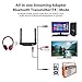 TECBOSS Bluetooth 5.0 Transmitter Receiver for TV, Optical Digital and 3.5mm Wireless Audio Adapter for PC, Home Stereo System, aptX HD, aptX Low Latency- KM20thumb 1