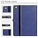 ZtotopCases for iPad 2/3/4 - Premium PU Leather Business Slim Folding Stand Folio Cover with Auto Wake/Sleep for iPad 4th Generation with Retina Display, iPad 3, iPad 2, Blue