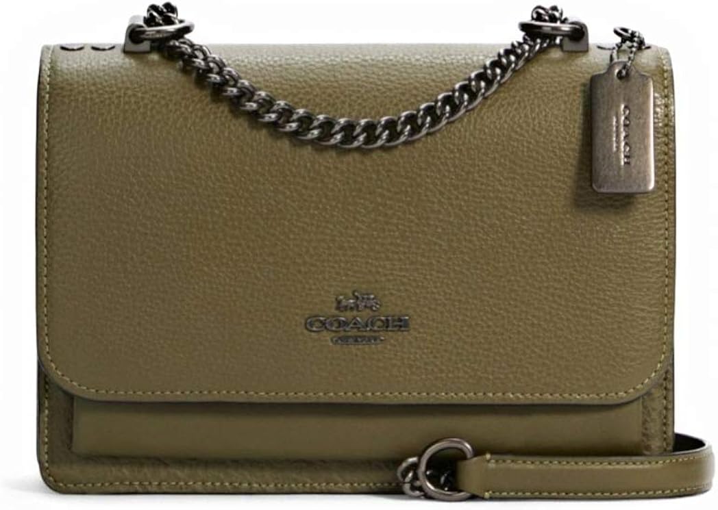 Buy Coach Women's Klare Crossbody Shoulder Leather Handbag (Kelp) at