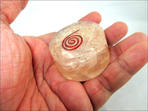 Jet Selenite Orgone Tower Buster Orgonite Piezo Electric EMF Protection Generator Frequency Ions Tested Cloud Chem Buster 40 Page Jet International Crystal Therapy Booklet