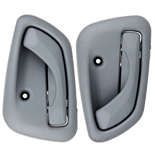 ECCPP 2Pcs Door Handle for 1999-2004 Chevrolet Tracker Gray Interior Right Left Side
