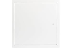 Linhdor Nova 8000 Fire Rated Access Door, 2 Hour Wall / 1 Hour Ceiling, Flush Steel Panel, UV & Salt Spray Rated, Insulated, Interior Latch, Commercial Grade, Contractor Approved – Made in USA