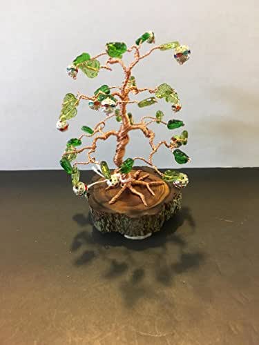 Amazon.com: Copper wire bonsai tree with colorful beads ...