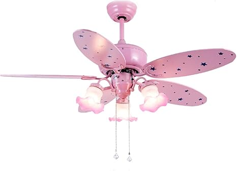 Ceiling Fan Light Kids Bedroom Ceiling Fan Light Cartoon Silent