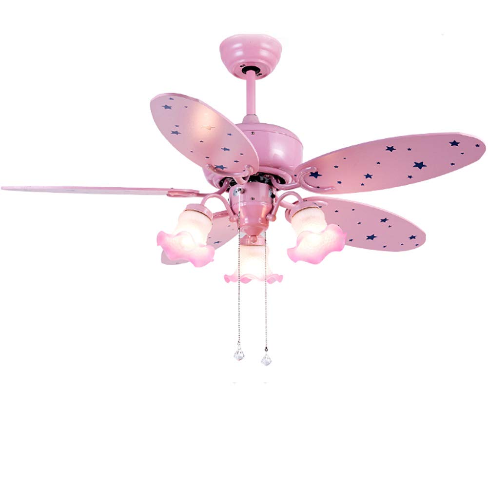Ceiling Fan Light Kids Bedroom Ceiling Fan Light Cartoon Silent