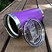 CHILLOUT LIFE 20 oz Stainless Steel Tumbler with Lid - Double Wall Vacuum Insulated Coffee Mug with Splash Proof Lid and Straw for Hot & Cold Drinks, Powder Coated Purple (1 Unit)