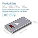 ElfAnt Metal Shell Portable Power Bank,Dual USB Ports External Battery Charger,Screen Digital with Display,LED Light for iPhone,Samsung Galaxy and More (gray)