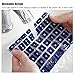 Thin Keyboard Cover Skin for Macbook Air13, Pro13 and 15, for Macbook Wireless Keyboard and iMac, for 13