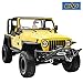 EAG 97-06 Jeep Wrangler TJ Textured Black Tube & Stainless Steel Mesh Front 3