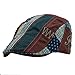 UPhitnis Cotton Newsboy Hats | Stripe, Camo, Check | Stylish Ivy Flat Cap for Men & Women
