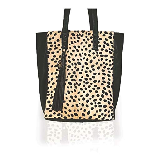 cheetah tote bag