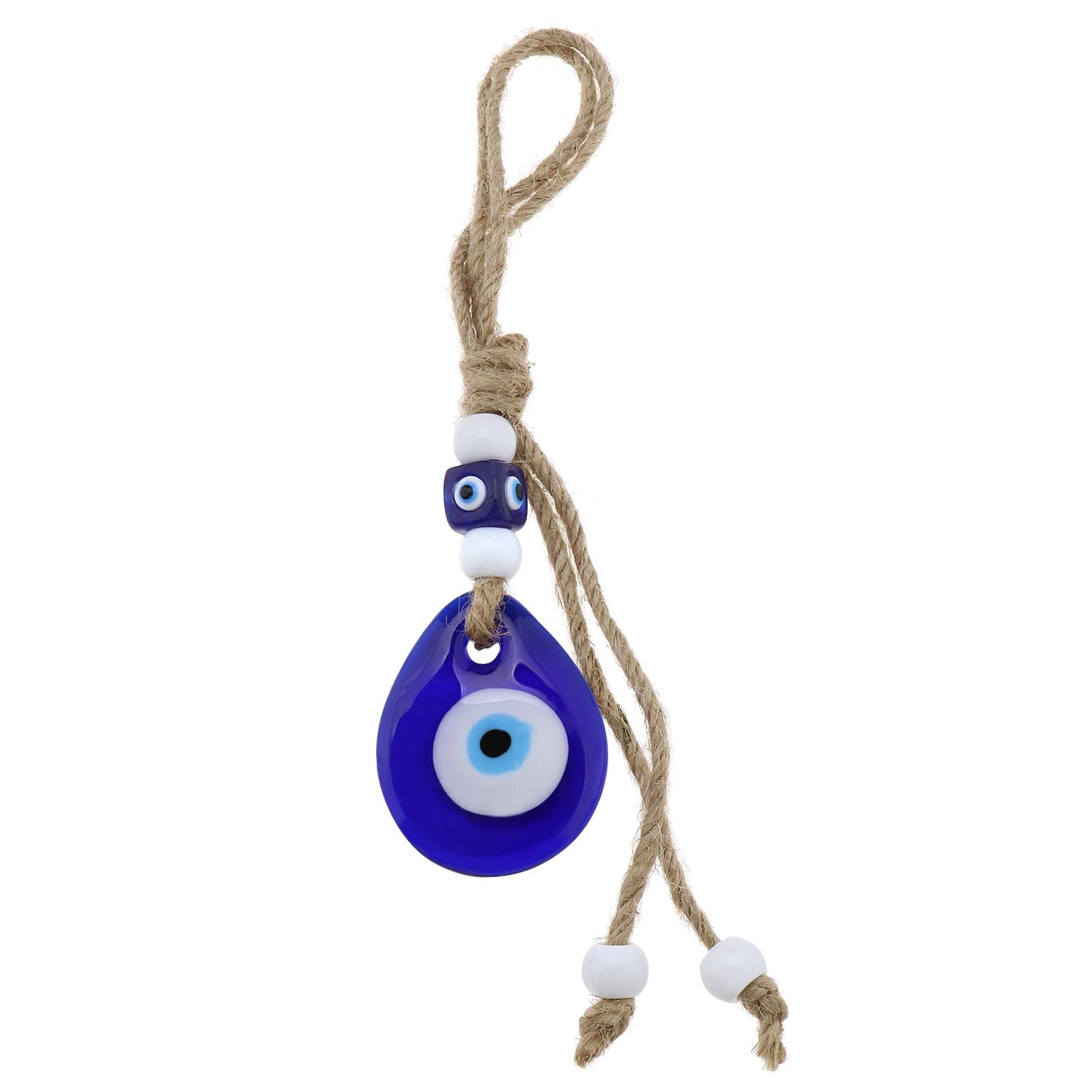 Be In Your Mind Evil Eye Wall Ornament Amulet Decoration Evil Eye Wall Hanging Decoration Handmade Glass Bead Wall Decor Accessories for Home Garden Room