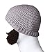 FREE FISHER Unisex Funny Winter Hat w/Fake Beard Detachable Beard Beanie Hand-Knit Hat