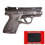 Clipdraw Mount for S&W M&P Shield 9/40 w/ Bonus EXO's Velcro USA Black Flag Patch