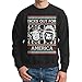 Men's Dicks Out For America Trump Harambe Crewneck Sweatshirt