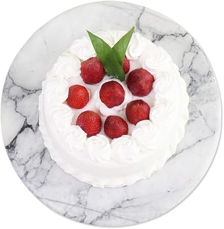 Smlzv Marble Cake Decorating Revolving Cake Turntable Amazon Ca